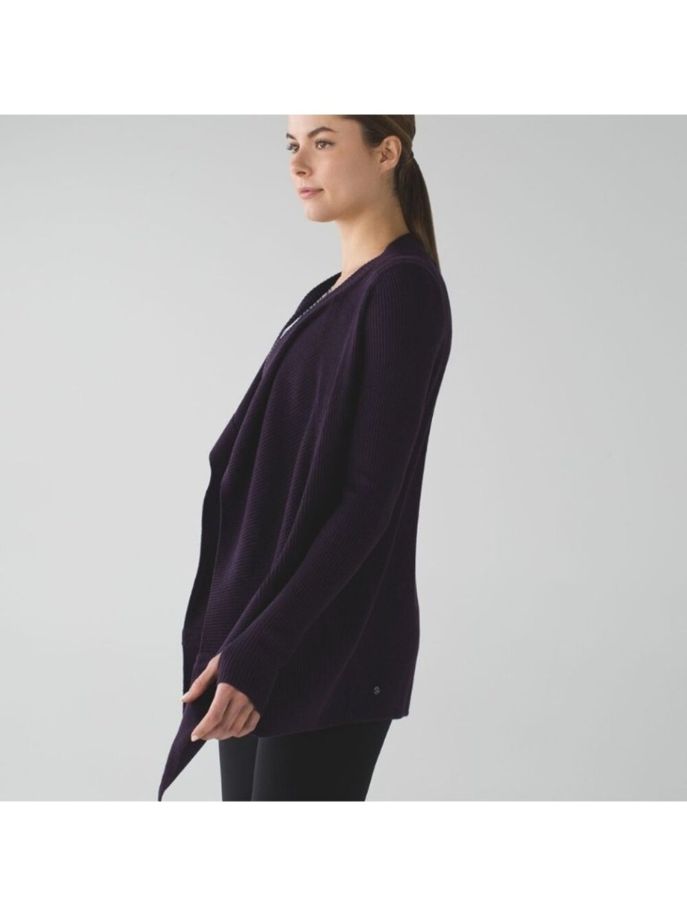 Lululemon Resolution Wrap Heathered Deep Zinfandel
